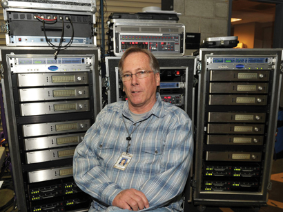 Michael Abbott with pre amps