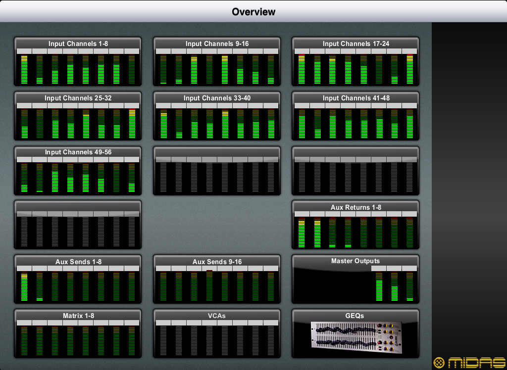 Midas’ Mixtender iPad app