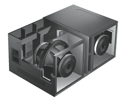 Fig. 2: The A Class AS-418 quad-18 subwoofer