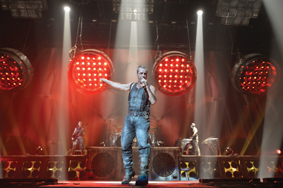 Rammstein tour photo by Steve Jennings