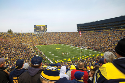 The University of Michigan upgraded “The Big House” with Meyer Sound gear.