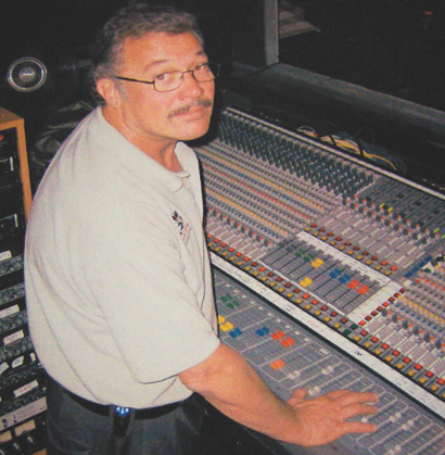 Larry Cumings at FOH