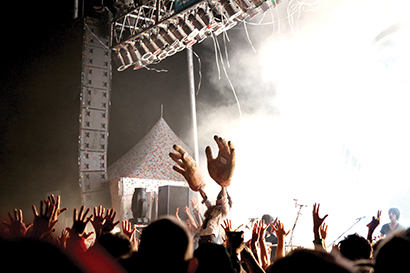 Flaming Lips at Pondamonium photo by Sam Clarke