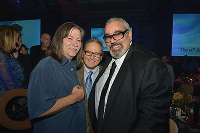 Dave Shadoan, Patrick Stansfield and Charlie Hernandez at the 2012 Parnelli Awards