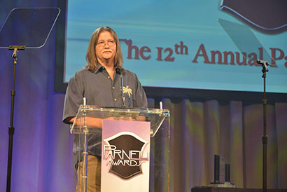 Dave Shadoan at the 2012 Parnelli Awards