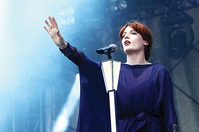 Florence and the Machine at Osheaga, photo by Nick Leger