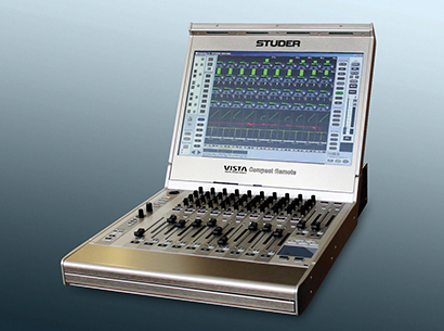 Studer’s new Vista Compact Remote adds tactile Wi-Fi control of Vista consoles.