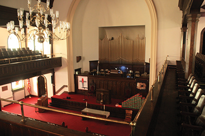 The upgrade at 450-seat Royal Oak Presbyterian Church was more typical in scope for the average H.O.W., but with a building built in 1923, architectural preservation was a key priority.