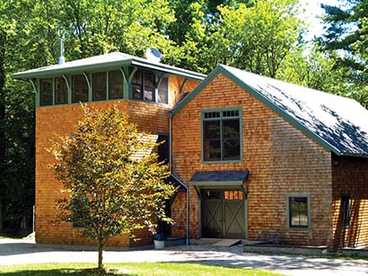 The rehearsal barn