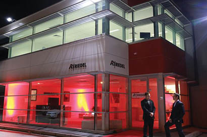 Riedel's new office in South Sydney, Australia 