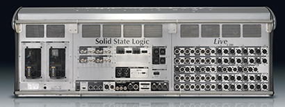 SSL Live - Rear Panel view