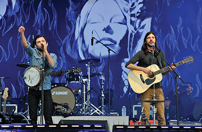 Avett Brothers at BottleRock 2013. Photo by Steve Jennings