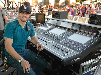 Eric Roderick, The Zac Brown Band. Photo at BottleRock 2013 by Steve Jennings