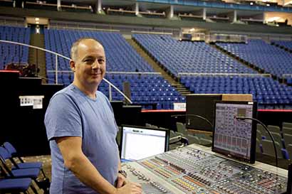 FOH Engineer Craig Doubet