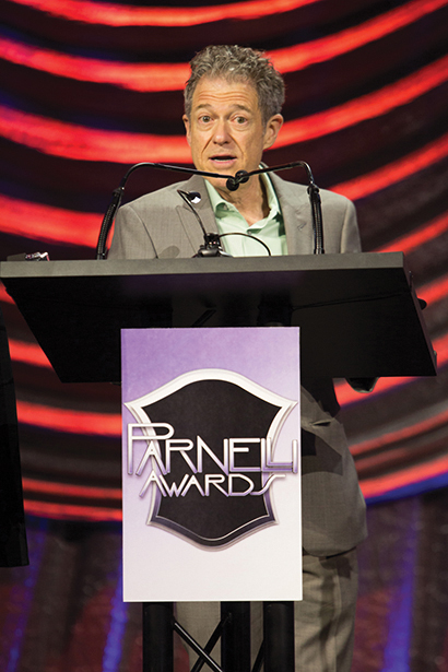 Parnelli Lighting Designer of the Year Jeff Ravitz was also on hand as an awards presenter for the 2013 ceremony. Photo by Adam Kaplan