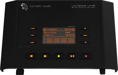 Cymatic Audio Live Recorder LR•16