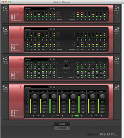 RedNet Control software