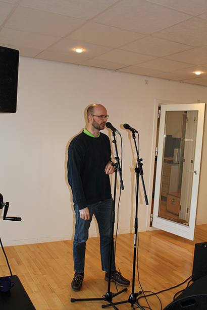 Mikkel Nymand, product manager for DPA conducting an a/b testing of DPA’s d:facto II mic and similar competitors. 