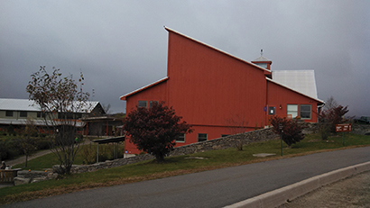 The Michael Ritchie Big Barn Center for Environmental Health and Education at The Center for Discovery.