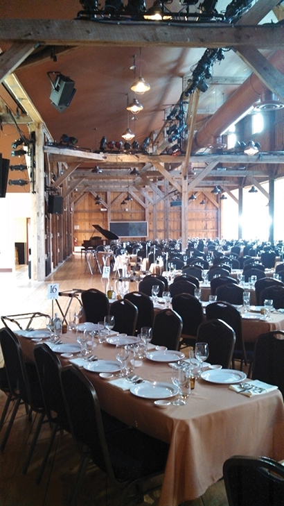 The venue is designed to handle a variety of events.