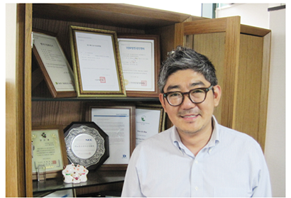 Audient Names Kinoton Korea, Inc. Full Range Distributor for South Korea. Pictured here, Chris Bae.