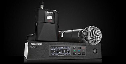 Shure’s new QLX-D digital wireless system.