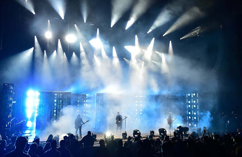 Nine Inch Nails tour photo by Steve Jennings