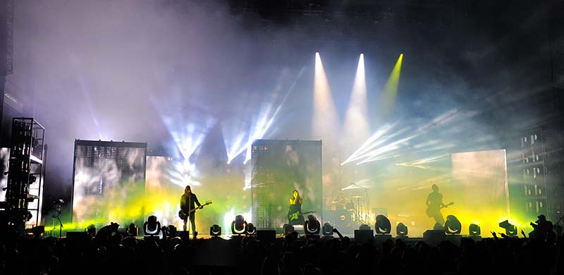 Nine Inch Nails tour photo by Steve Jennings