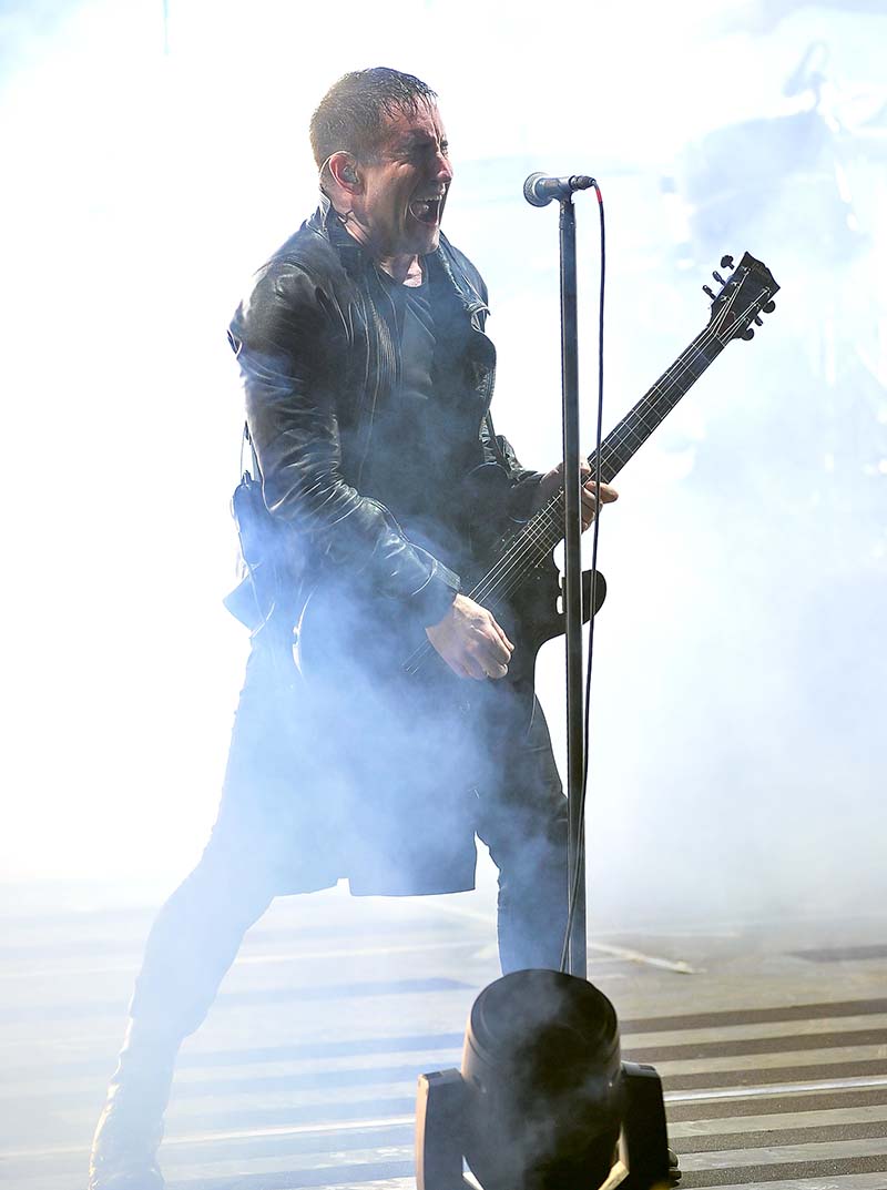 Nine Inch Nails Trent Reznor photo by Steve Jennings