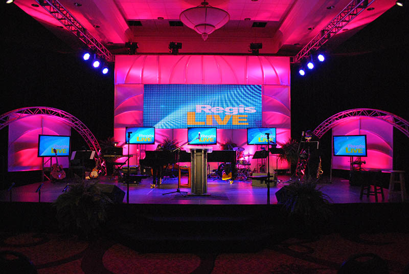 Palmetto Sound Works supported a gala featuring Regis Philbin for the Spartanburg Regional Healthcare System.