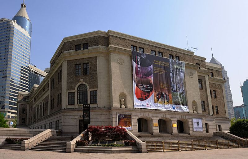 The massive Shanghai Concert Hall was moved in 2007 to accommodate an elevated roadway.