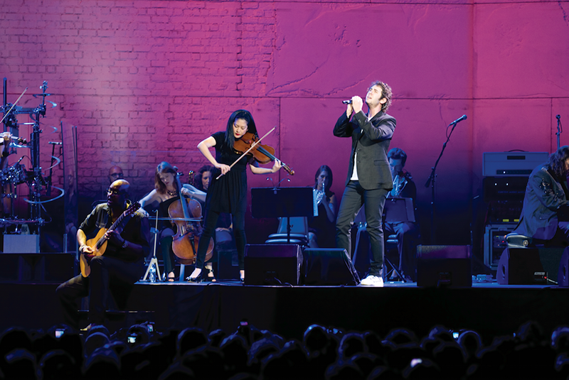 Josh Groban is among MSI’s current roster of touring clients.