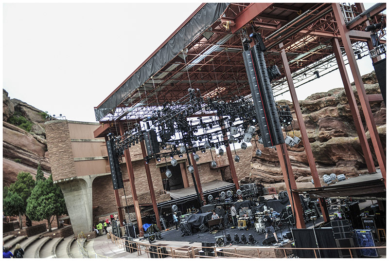 The Red Rocks Amphitheatre presents challenges for any sound system. Photo by Andy Tennille