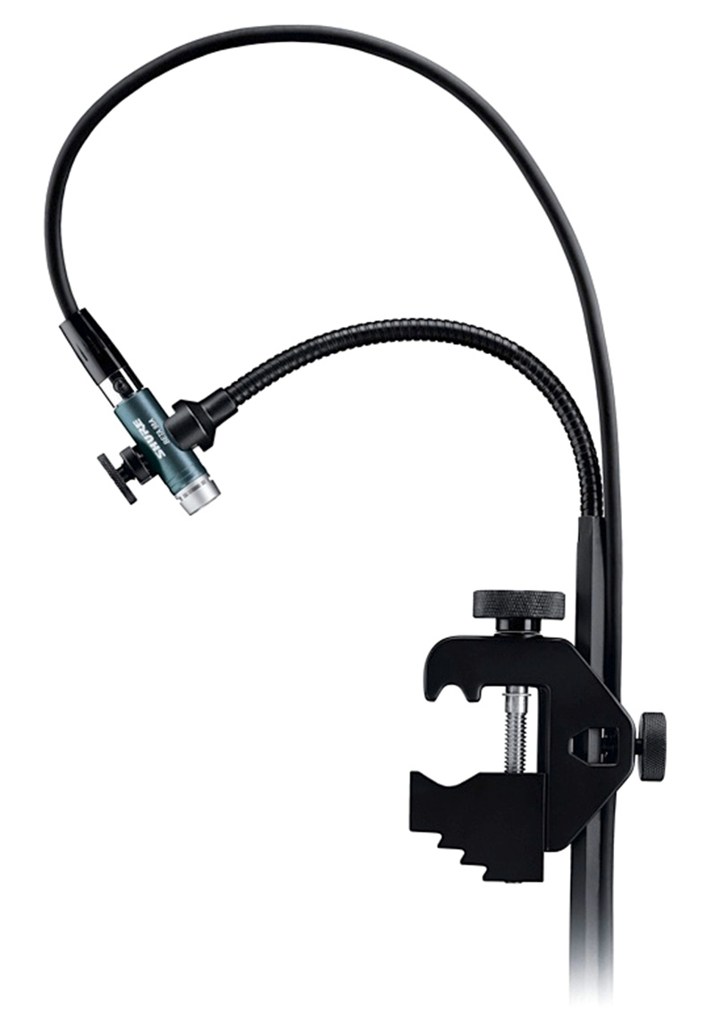 With its versatile clip mount and high-SPL handling, the Beta98 AD/C has become a standard for drum miking. 