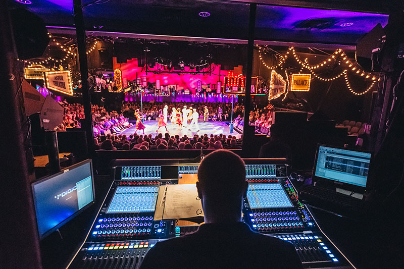 TC Furlong provided a DiGiCo SD7T console.