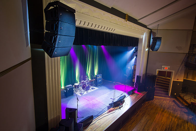 Recently, the venue received a complete upgrade of its sound and lighting systems, with all components sourced through Guitar Center Professional (GC Pro), the outside sales division of Guitar Center.