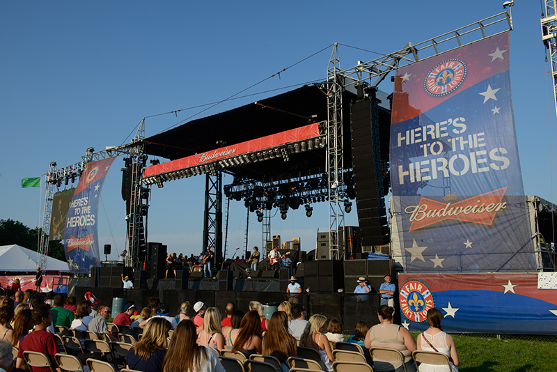 Fair St. Louis audio setup by Logic Systems