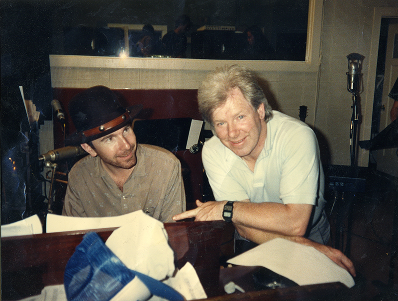 Sheehan with U2's David Howell Evans, a.k.a. The Edge