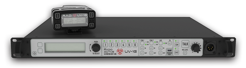 Radio Active Design UV-16 wireless intercom system