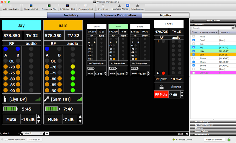 Shure Wireless Workbench 6.11