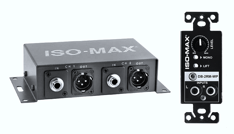 Jensen Transformers' new Iso-max wall mount direct boxes