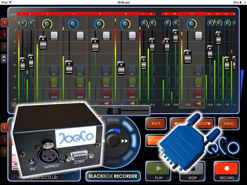 JoeCo displayed new options for its recorder systems