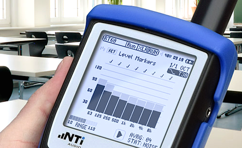 NTi demoed updates for its XL2 acoustic analyzer