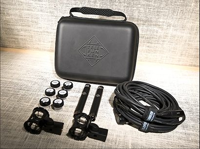 The top-end M60 FET Stereo Master Set comes with two mic bodies and six capsules.