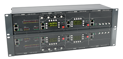 More than just cables: the new Cardinal DVM series includes a variety of rack mountable signal processors.