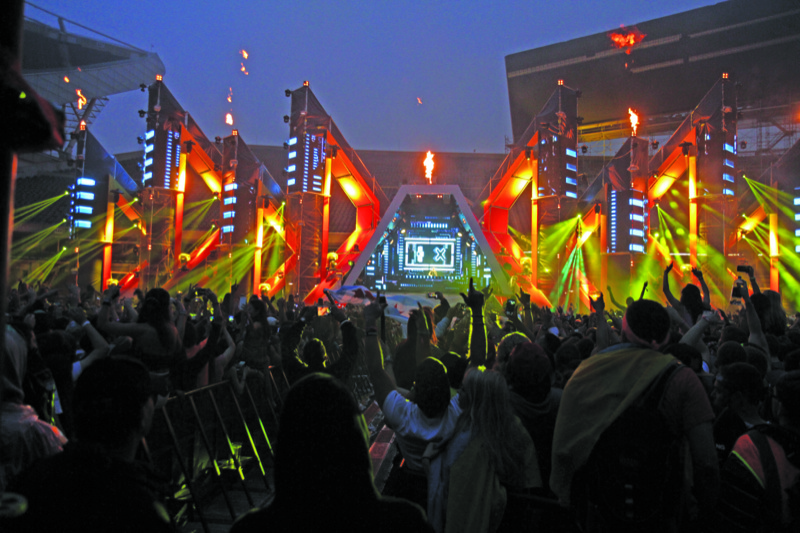 Along with Milwaukee’s Summerfest, Clearwing brought audio reinforcement to Chicago’s Spring Awakening.