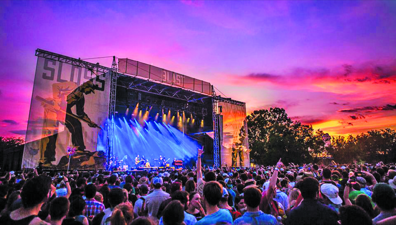 Onstage Systems helped with the inaugural Sloss Festival, held in Birmingham, AL in July.