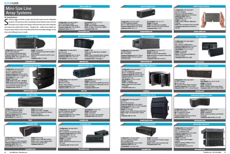 Mini-Size Line Array Systems