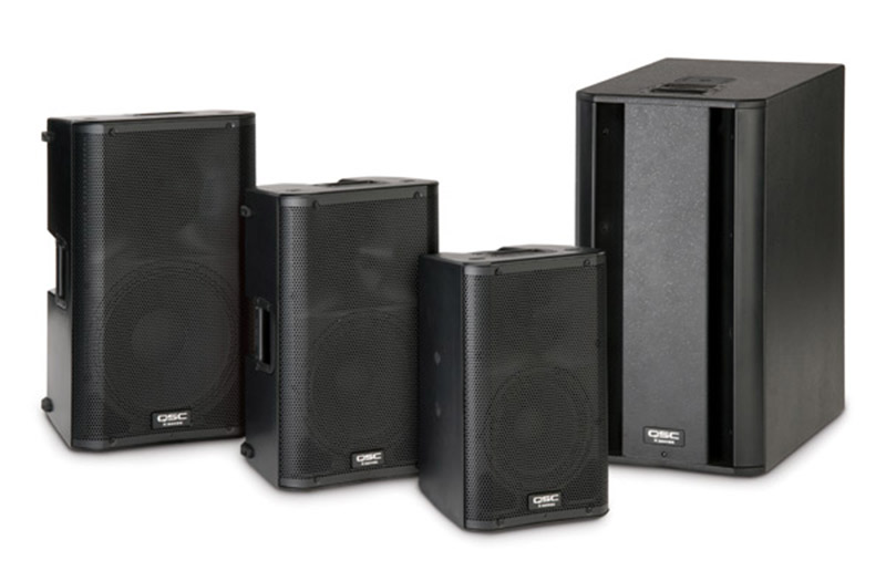 QSC's K-Series powered speakers debuted in 2009 and are still going strong today.