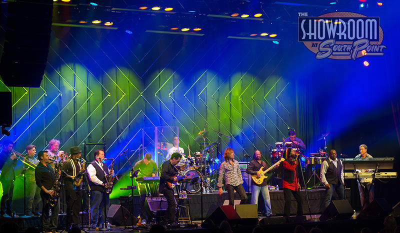 Santa Fe and the Fat City Horns perform at South Point Casino's showroom. Photo courtesy South Point Casino